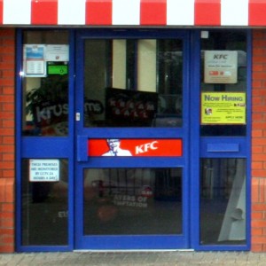 Door - Shop Front-KFC, Chichester
